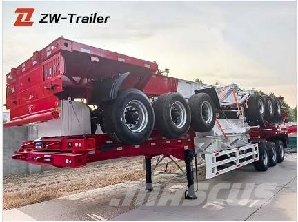 ZW Group ZW-GROUP 3 Axle 60ton Skeleton Semi Trail 骨架式半拖車