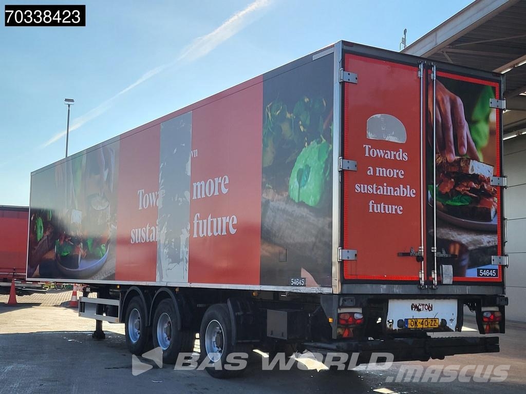 Pacton TBZ342 Steering + Lift Axle نصف مقطورات بدرجة حرارة قابلة للضبط