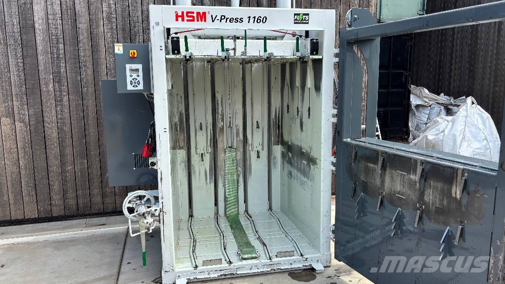 HSM V-Press 1160 Plus مكابس المخلفات