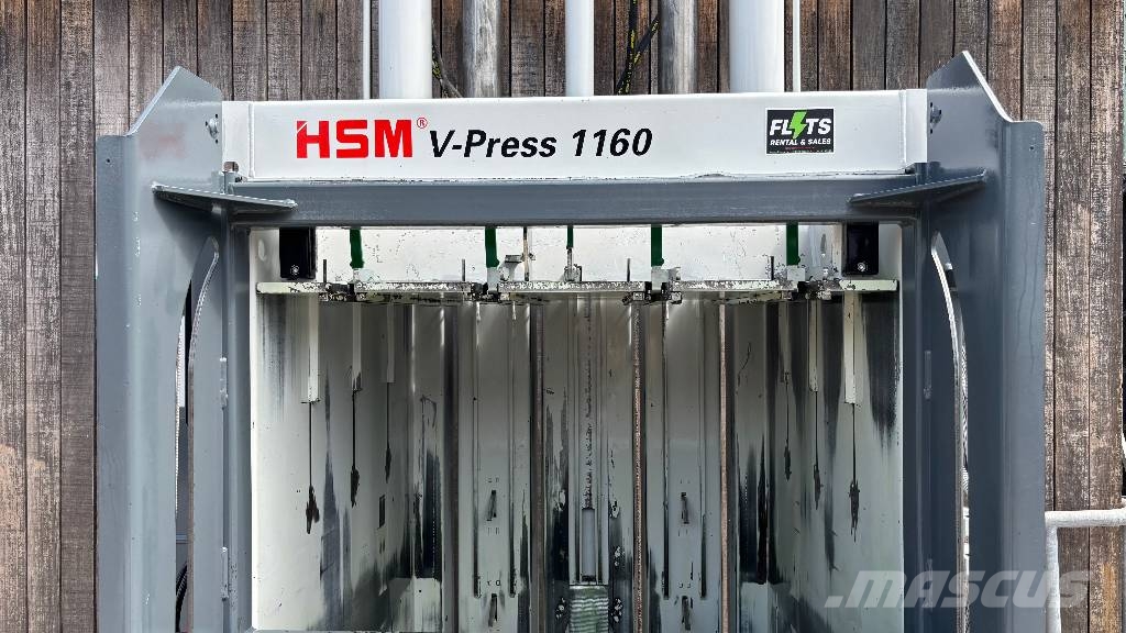 HSM V-Press 1160 Plus مكابس المخلفات