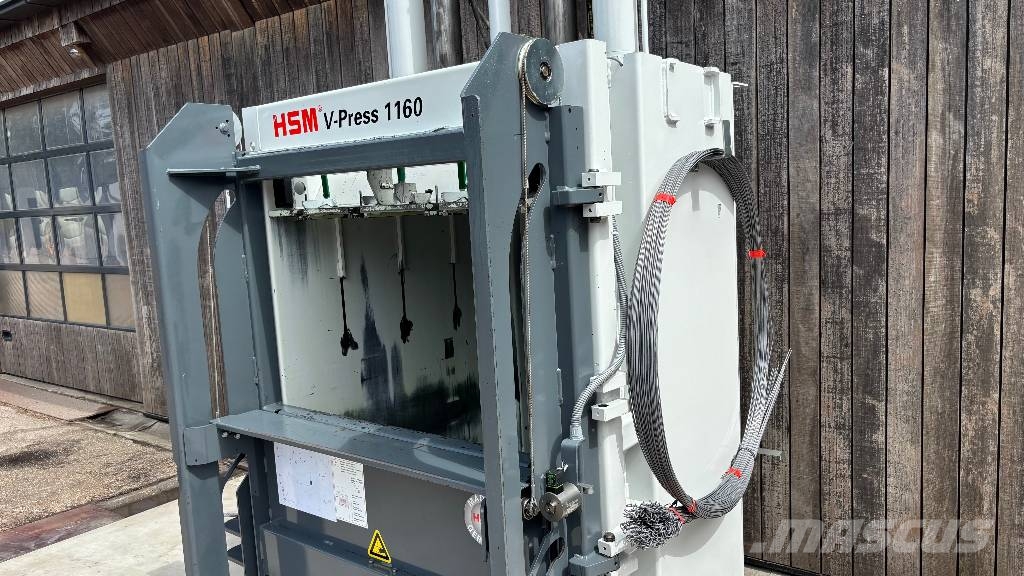 HSM V-Press 1160 Plus مكابس المخلفات