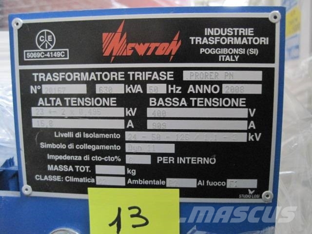 Newton PROPER PN 630KVA Elektronik