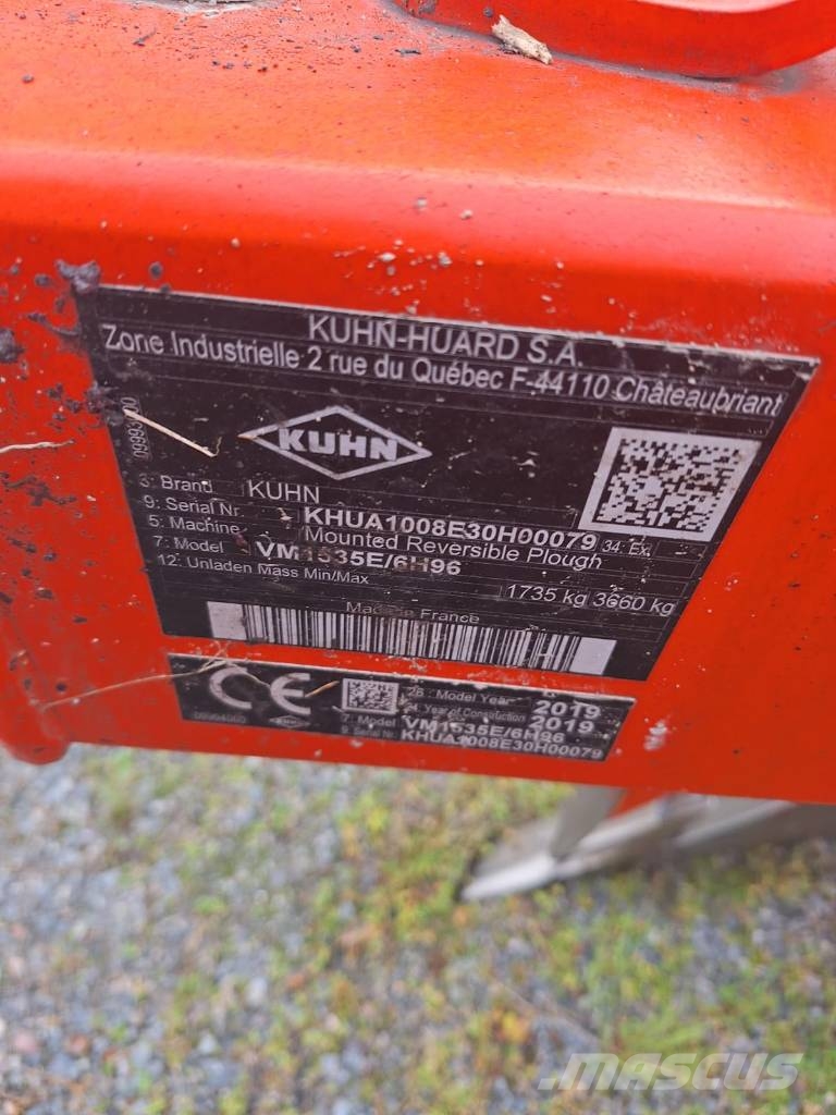Kuhn Vari-Master 153 Pługi obrotowe