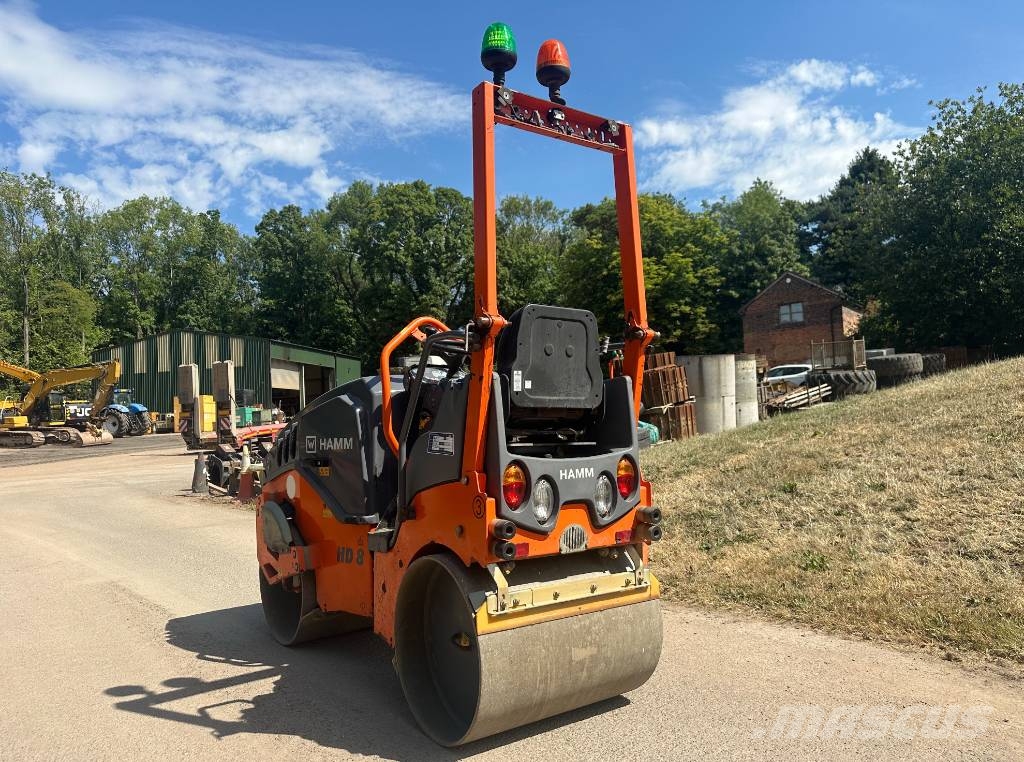Hamm HD 8 VV Rouleaux tandem