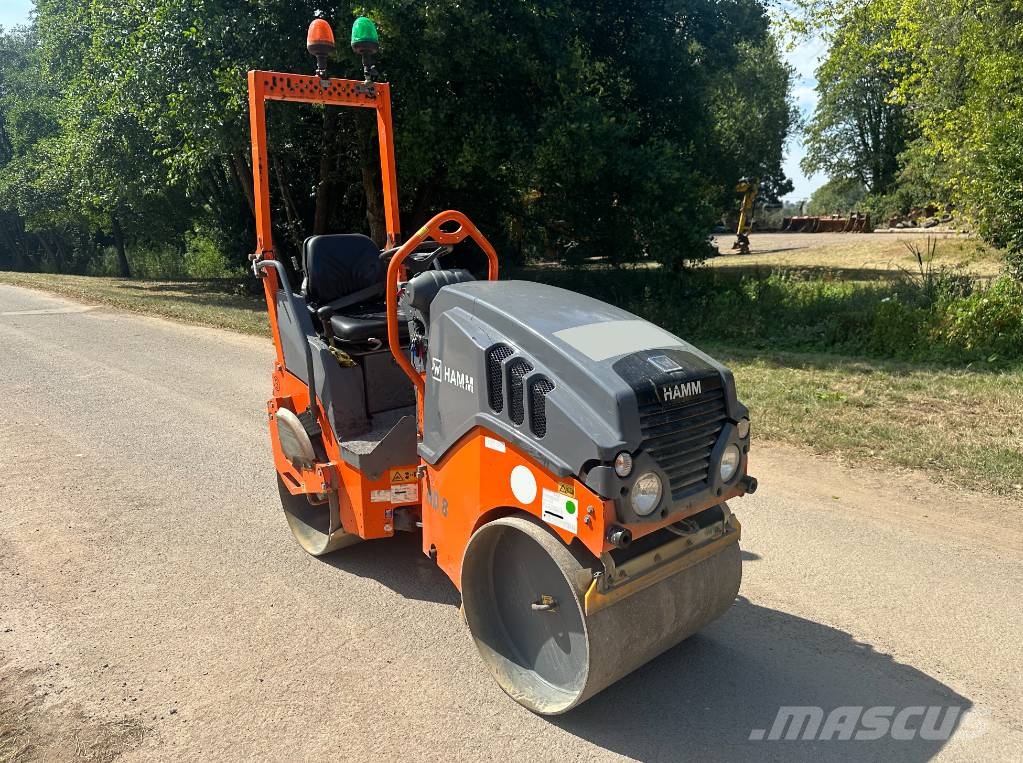 Hamm HD 8 VV Rouleaux tandem