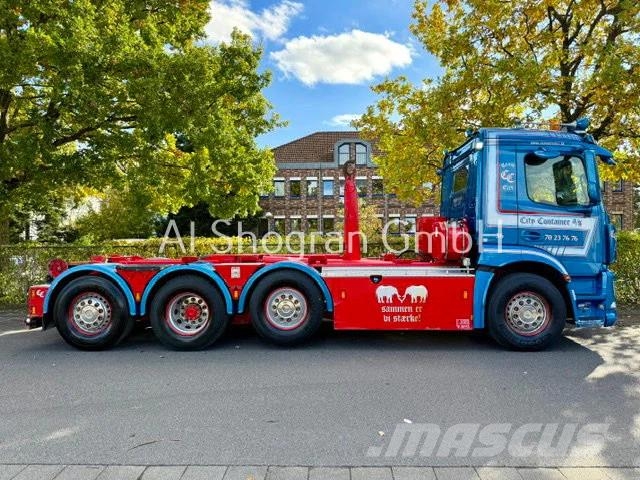 Mercedes-Benz Antos 3243/8x2/HIAB XR24/Lenk + Liftachse/256tkm Vinçli kamyonlar