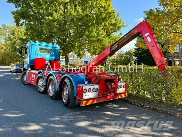 Mercedes-Benz Antos 3243/8x2/HIAB XR24/Lenk + Liftachse/256tkm Vinçli kamyonlar