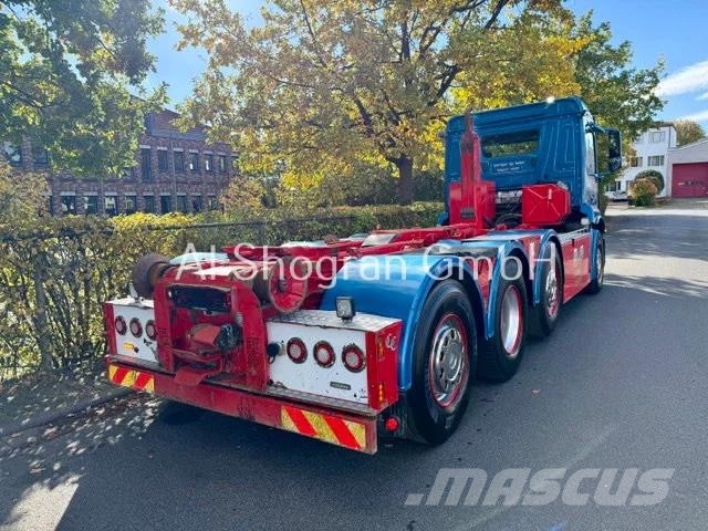 Mercedes-Benz Antos 3243/8x2/HIAB XR24/Lenk + Liftachse/256tkm Vinçli kamyonlar