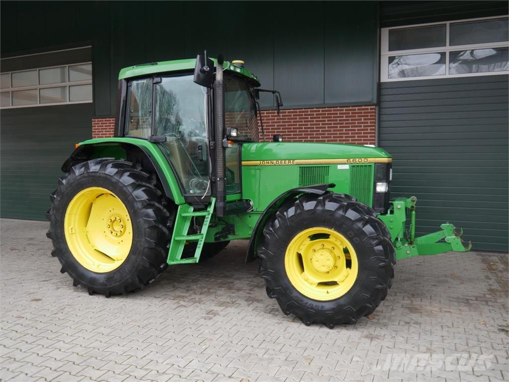 John Deere 6600 + Fieldbee RTK + Pflegeräder 曳引機