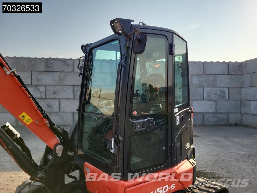 Kubota U50 -5 A/C - 3 Buckets Miniekskavaatorid < 7 t