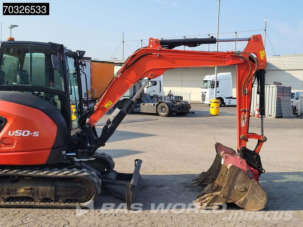 Kubota U50 -5 A/C - 3 Buckets Miniekskavaatorid < 7 t