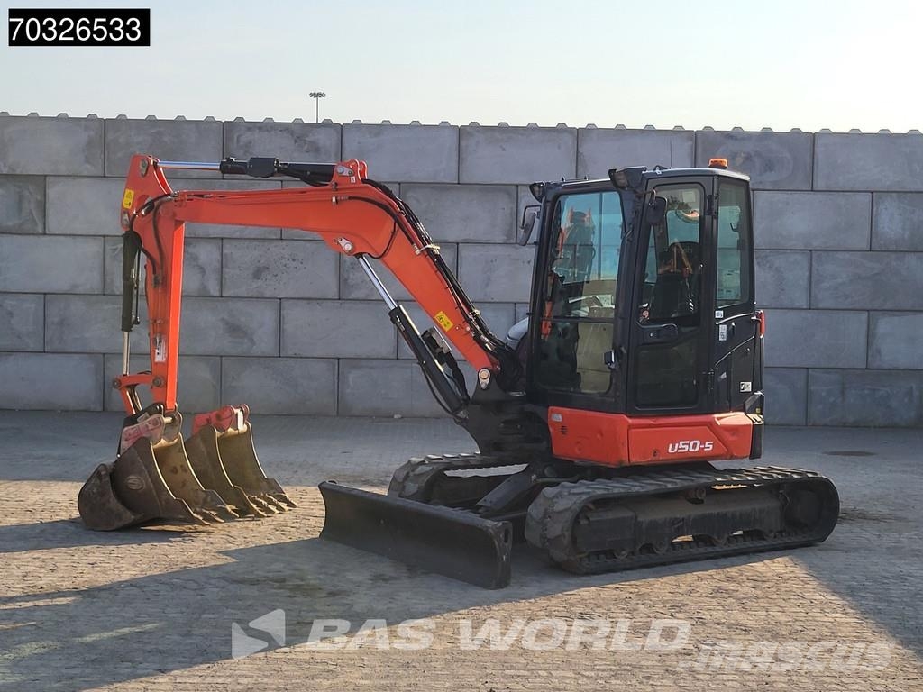 Kubota U50 -5 A/C - 3 Buckets Minigraafmachines < 7t