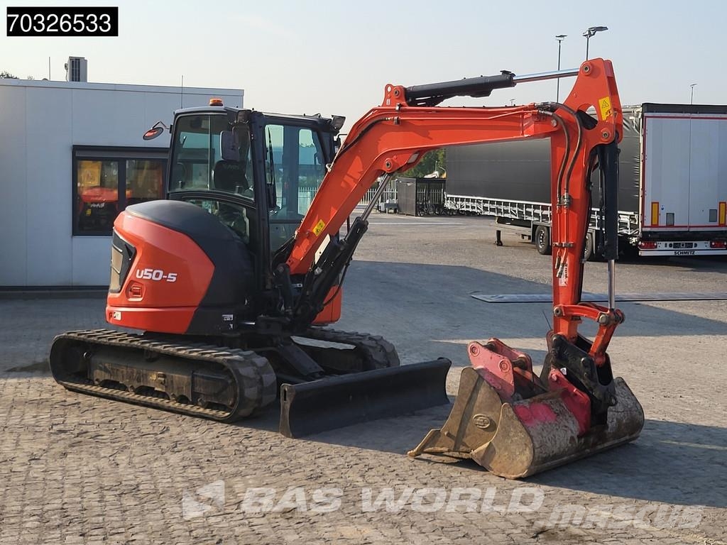 Kubota U50 -5 A/C - 3 Buckets Minigraafmachines < 7t