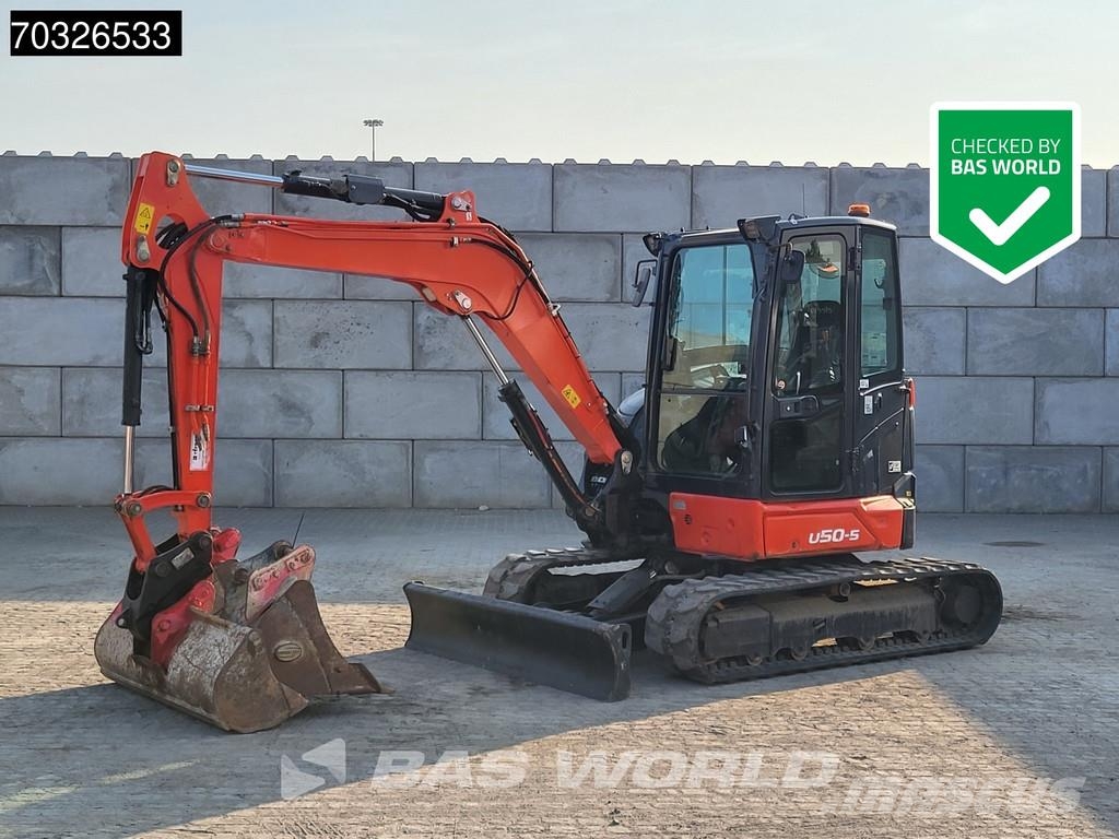 Kubota U50 -5 A/C - 3 Buckets Minigraafmachines < 7t