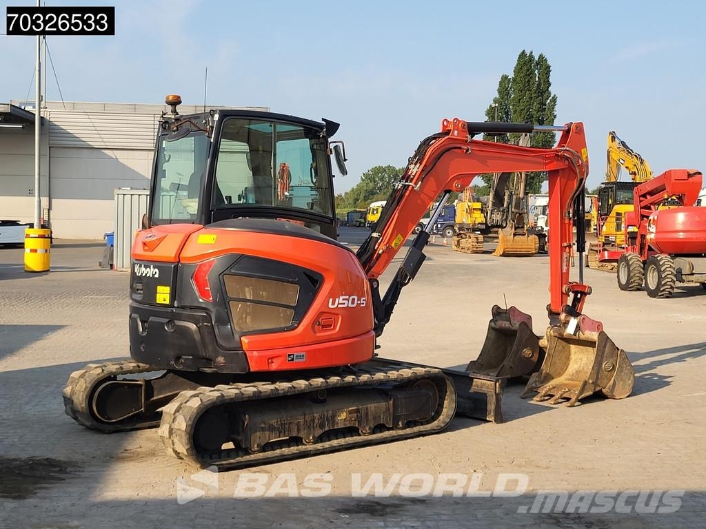 Kubota U50 -5 A/C - 3 Buckets Minigraafmachines < 7t