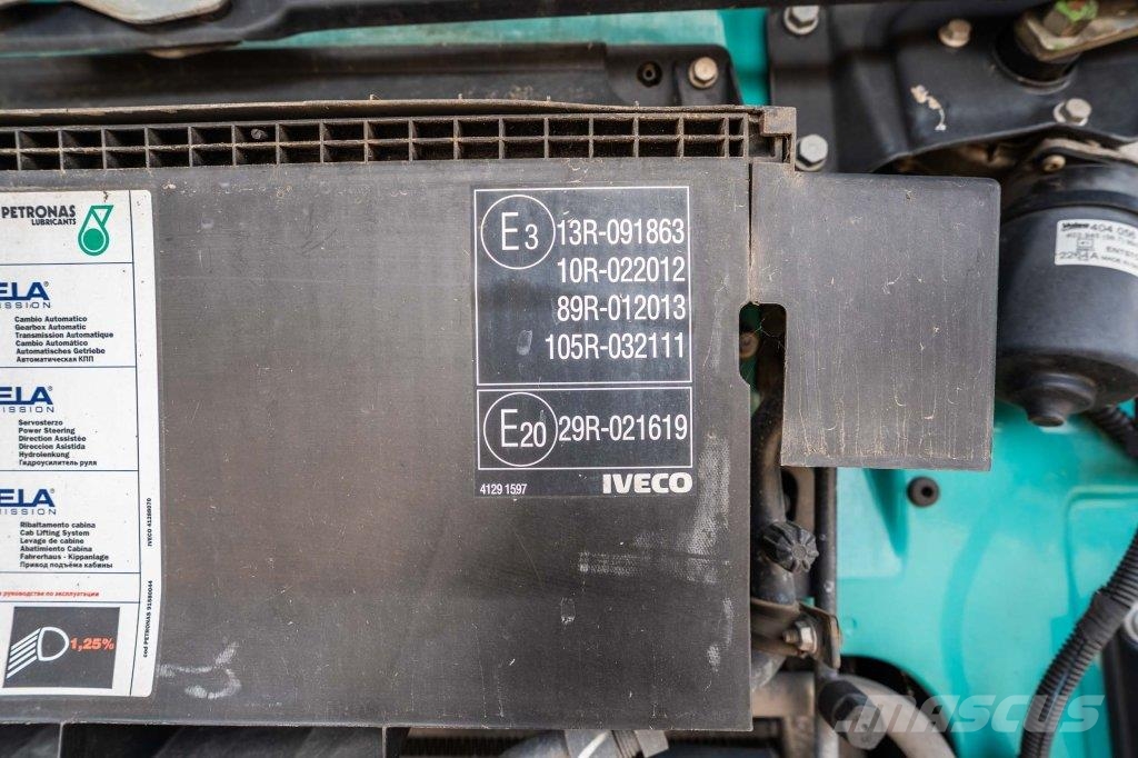 Iveco TRAKKER 360-6x4-PALFINGER gancho Caminhões Roll-on Roll-off