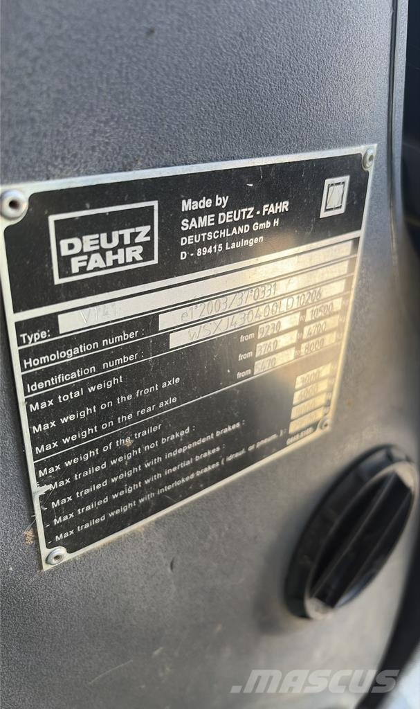 Deutz-Fahr AGROTRON TTV 620 Tratores Agrícolas usados