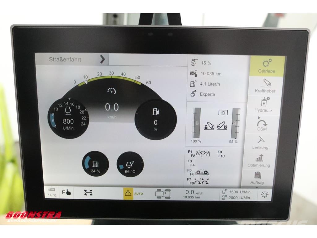 CLAAS Axion 830 Cmatic Cebis Fronthef GPS Pilot 5-Hrs!!! Traktori