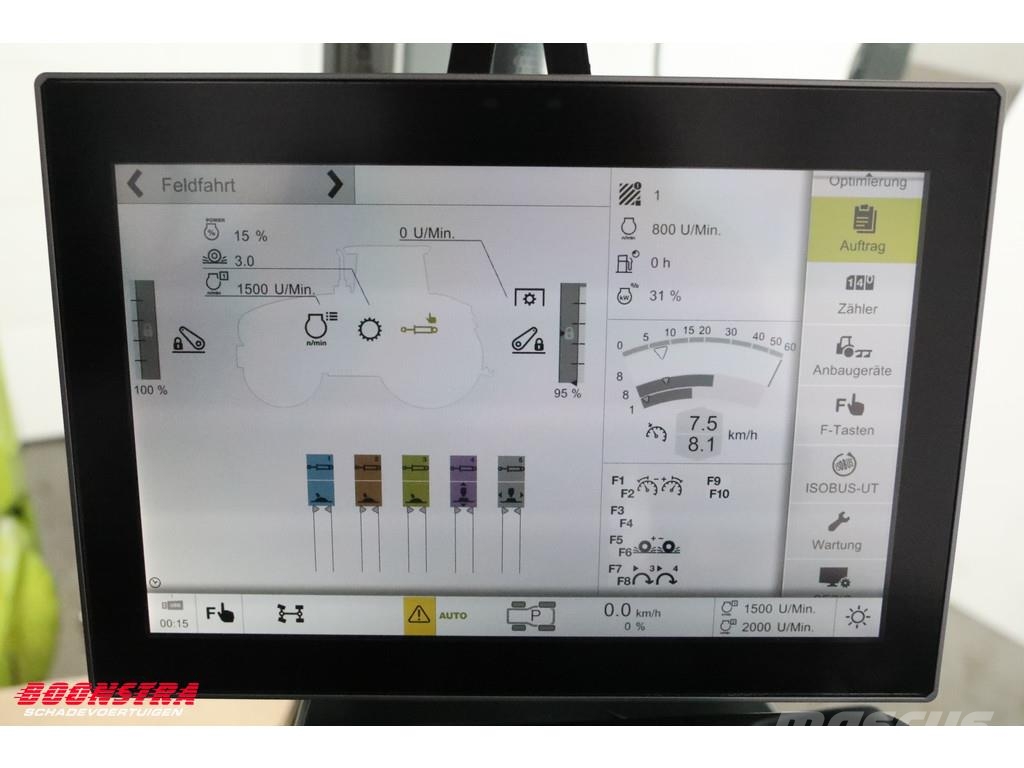 CLAAS Axion 830 Cmatic Cebis Fronthef GPS Pilot 5-Hrs!!! Traktori