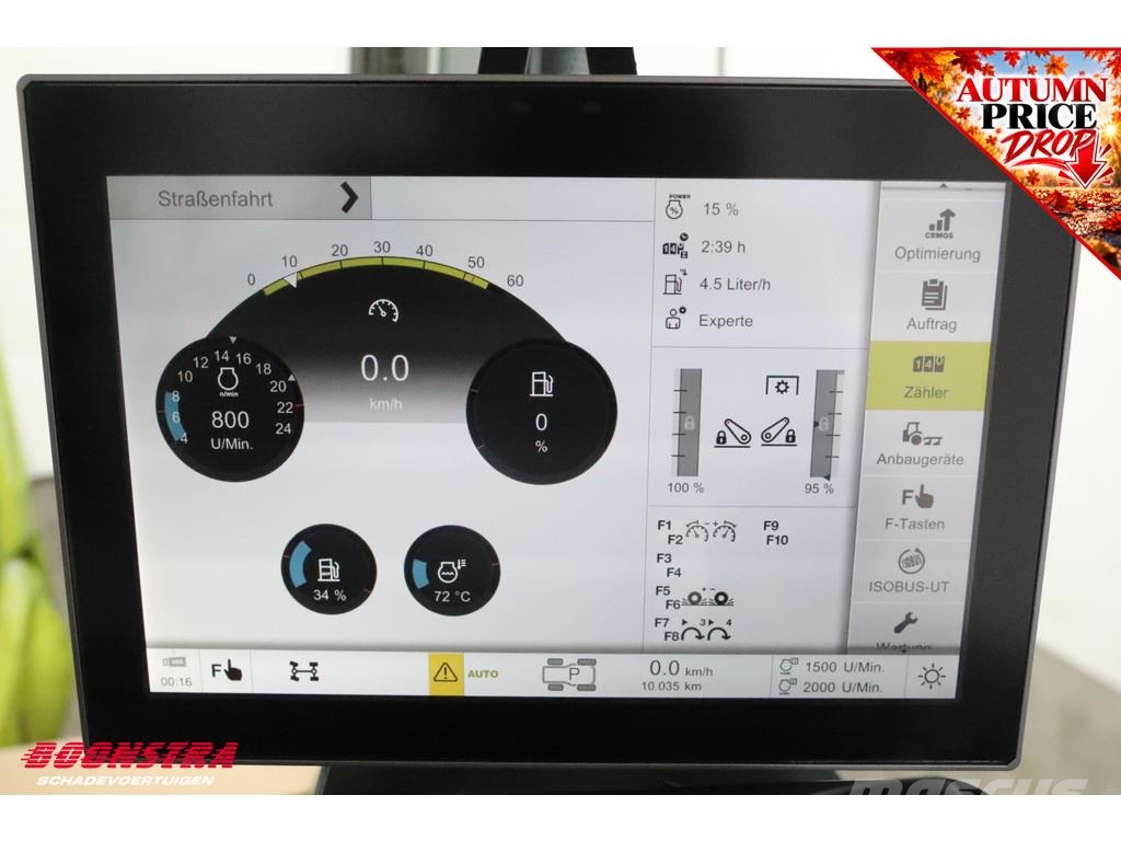 CLAAS Axion 830 Cmatic Cebis Fronthef GPS Pilot 5-Hrs!!! Traktoren