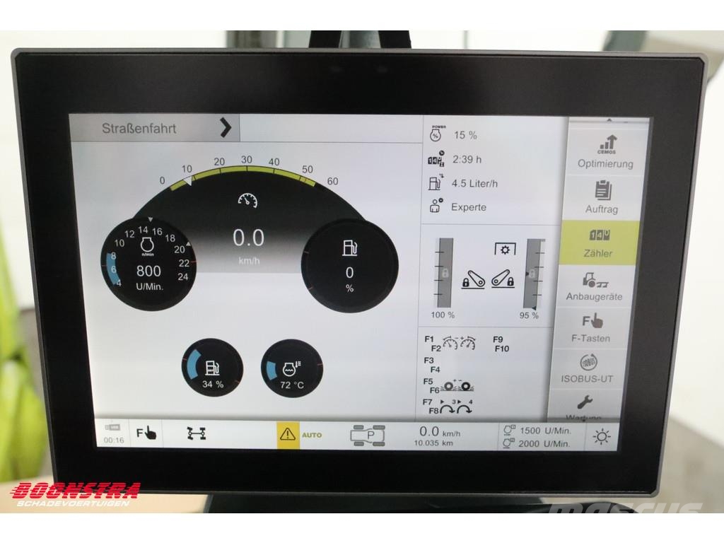 CLAAS Axion 830 Cmatic Cebis Fronthef GPS Pilot 5-Hrs!!! Traktori
