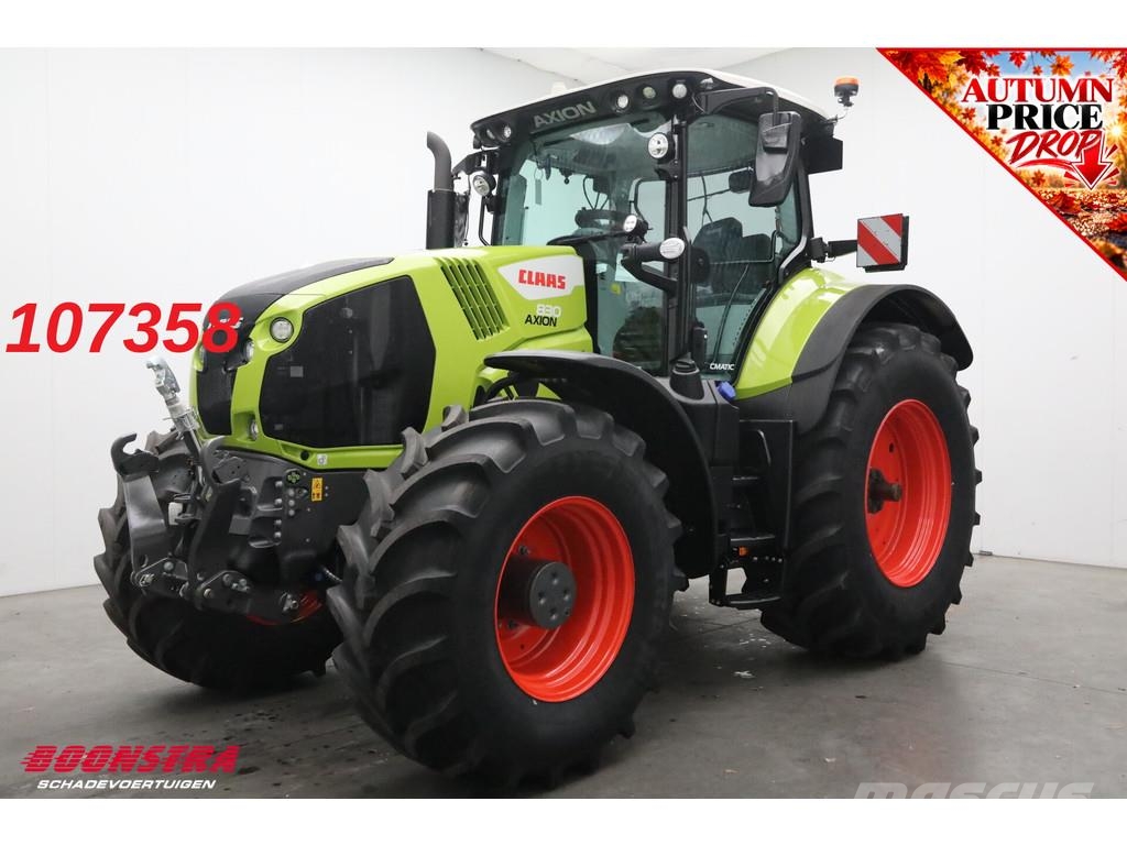 CLAAS Axion 830 Cmatic Cebis Fronthef GPS Pilot 5-Hrs!!! Traktoren