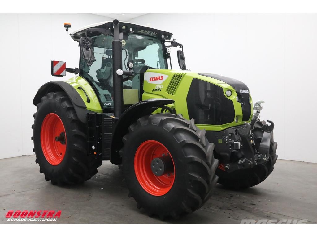 CLAAS Axion 830 Cmatic Cebis Fronthef GPS Pilot 5-Hrs!!! Traktori