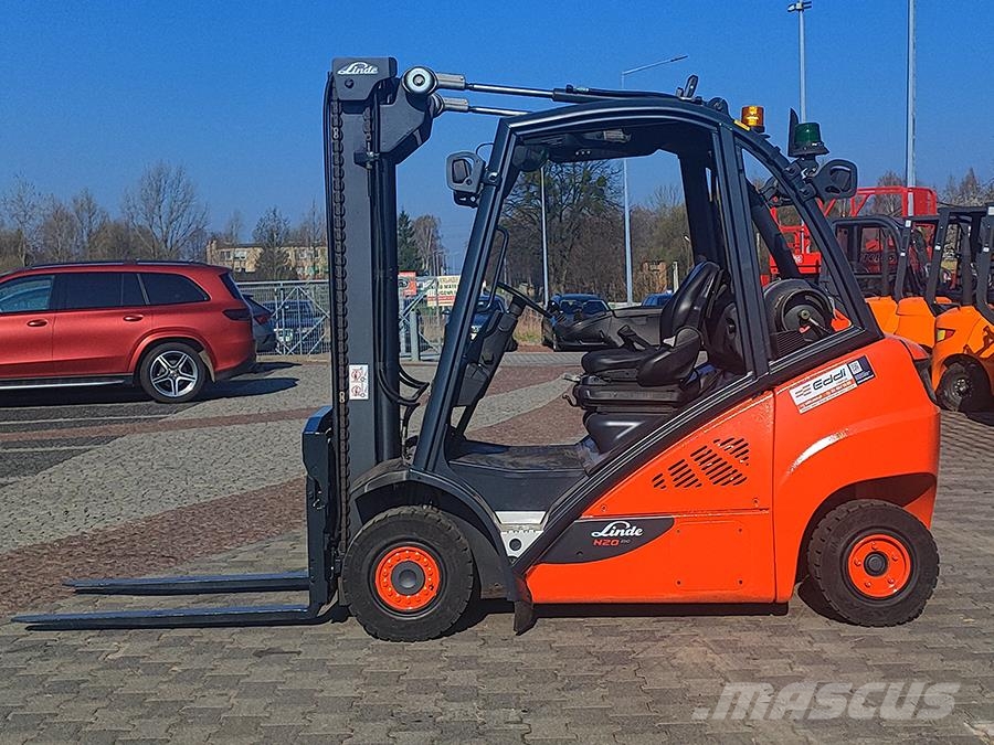 Linde H20T/600 LPG'li forkliftler