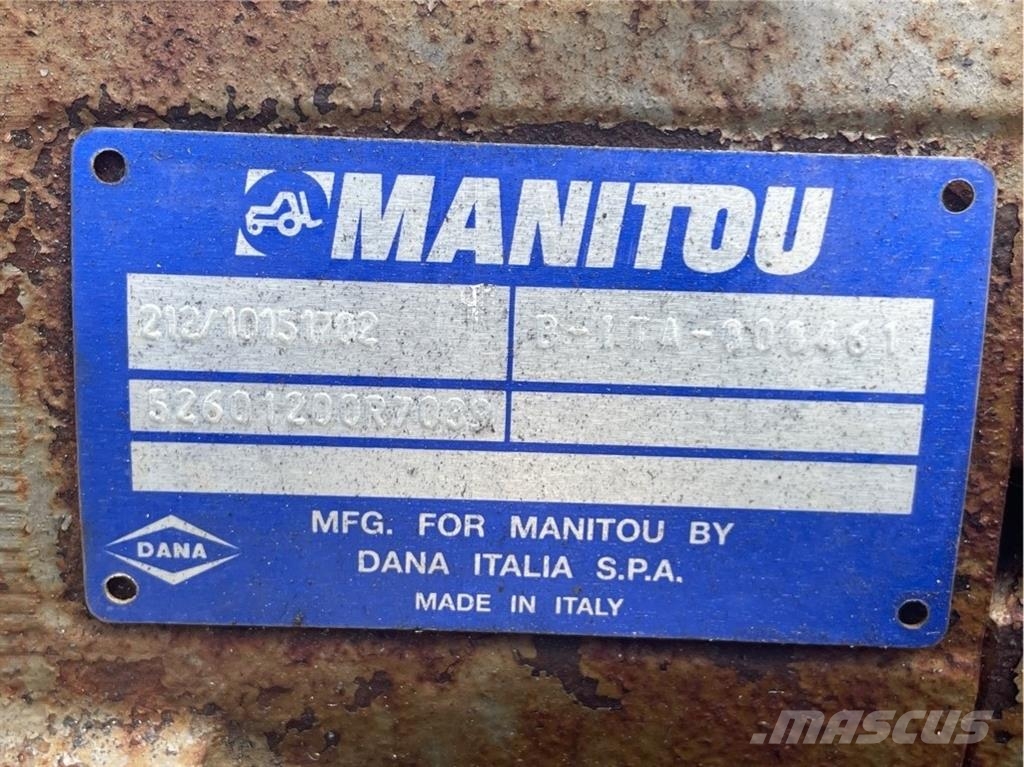 Manitou MT1840-Dana Spicer 212/10151782-Axle/Achse/As 차축