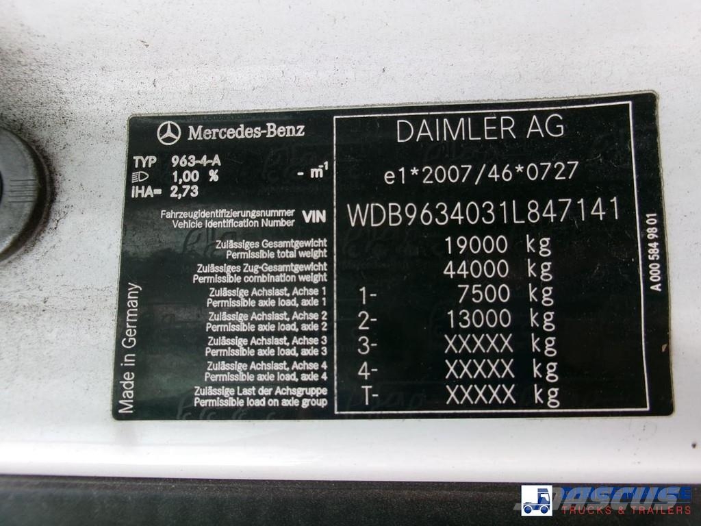 Mercedes-Benz Actros 1843 4x2 ADR Euro 6 + PTO 曳引機組件