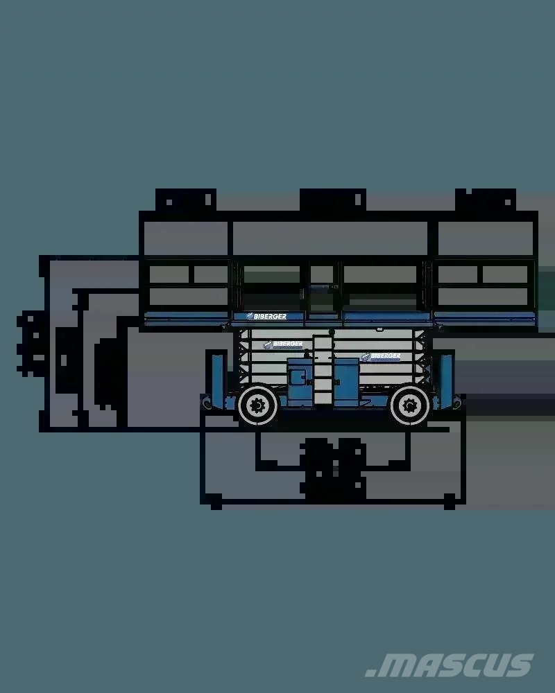 Genie GS 5390 RT Makazaste platforme