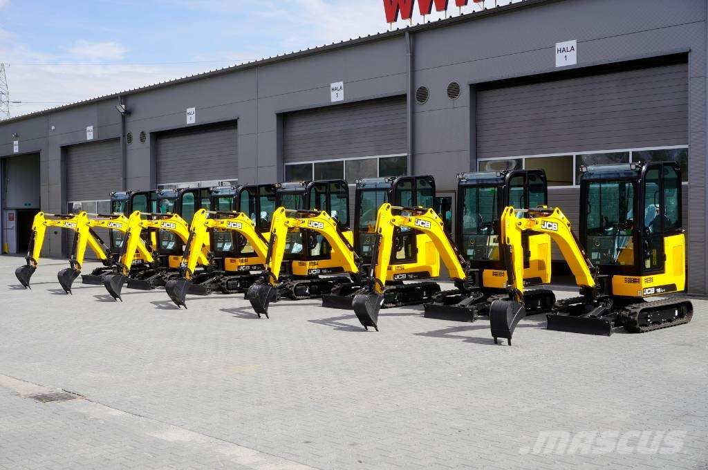 JCB 16 C-1 mini crawler excavator / joysticks/ 7 units Mini excavators < 7t (Mini diggers)
