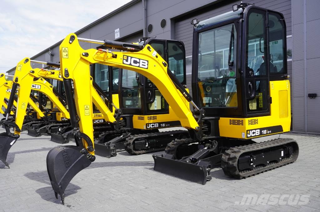 JCB 16 C-1 mini crawler excavator / joysticks/ 7 units Mini excavators < 7t (Mini diggers)