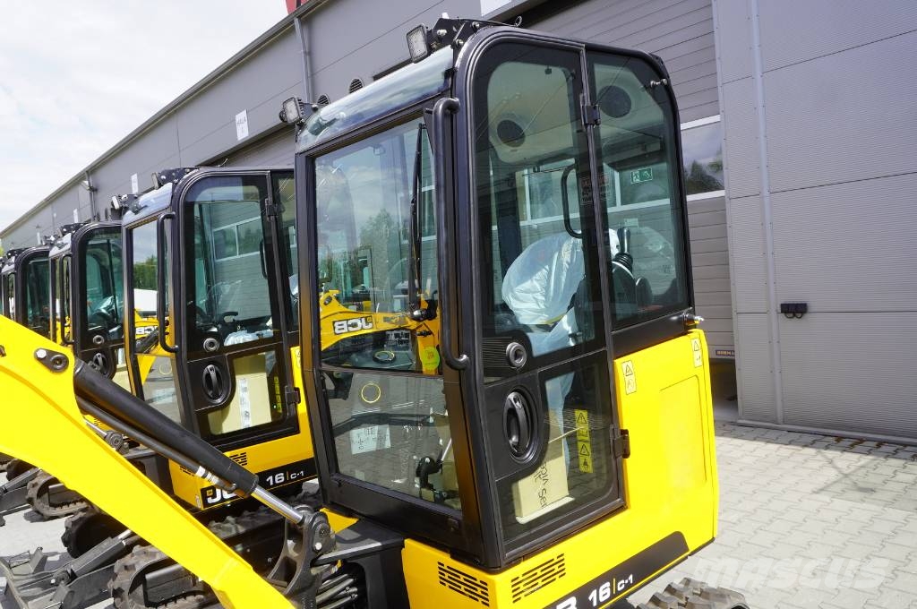 JCB 16 C-1 mini crawler excavator / joysticks/ 7 units Mini excavators < 7t (Mini diggers)