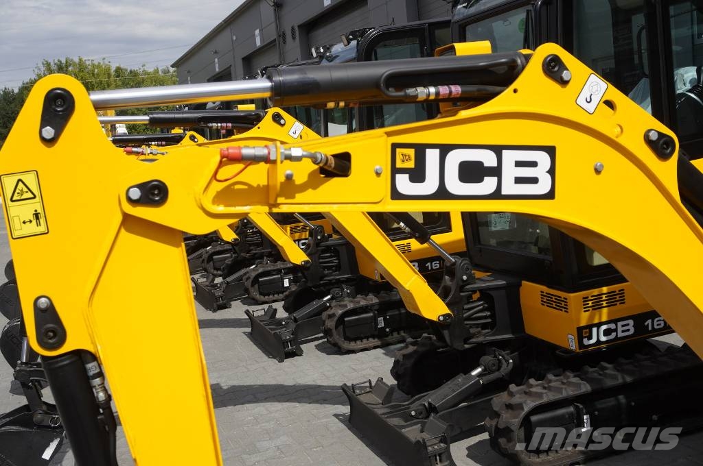 JCB 16 C-1 mini crawler excavator / joysticks/ 7 units Mini excavators < 7t (Mini diggers)