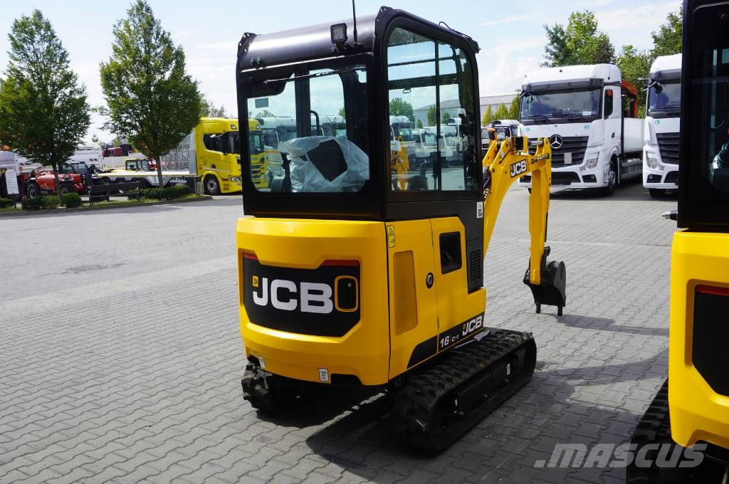 JCB 16 C-1 mini crawler excavator / joysticks/ 7 units Mini excavators < 7t (Mini diggers)