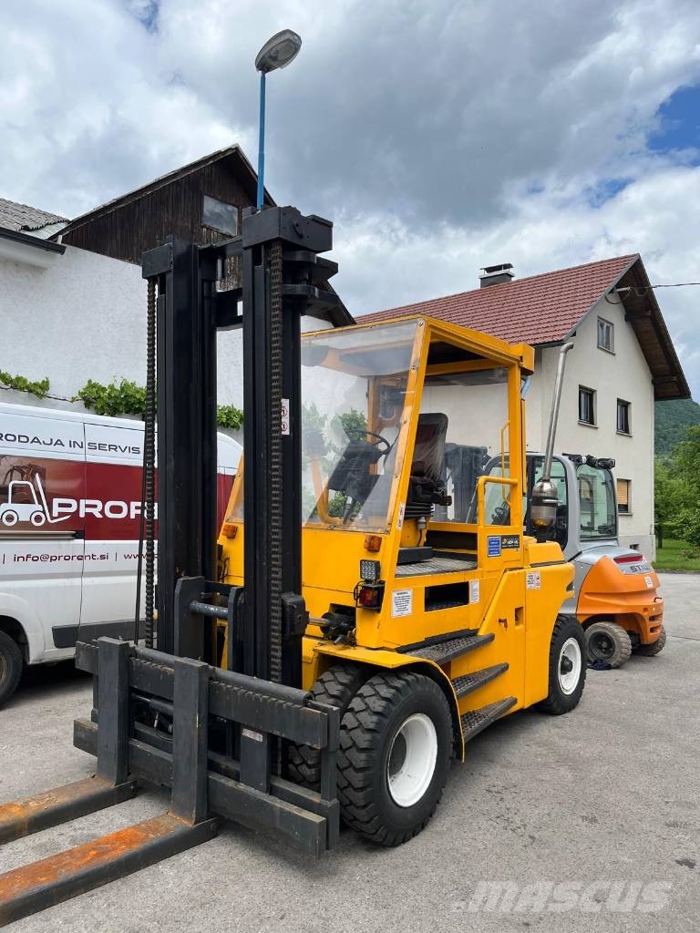 Dantruck 8.000kg - BOČNI POMIK Diesel forklifts