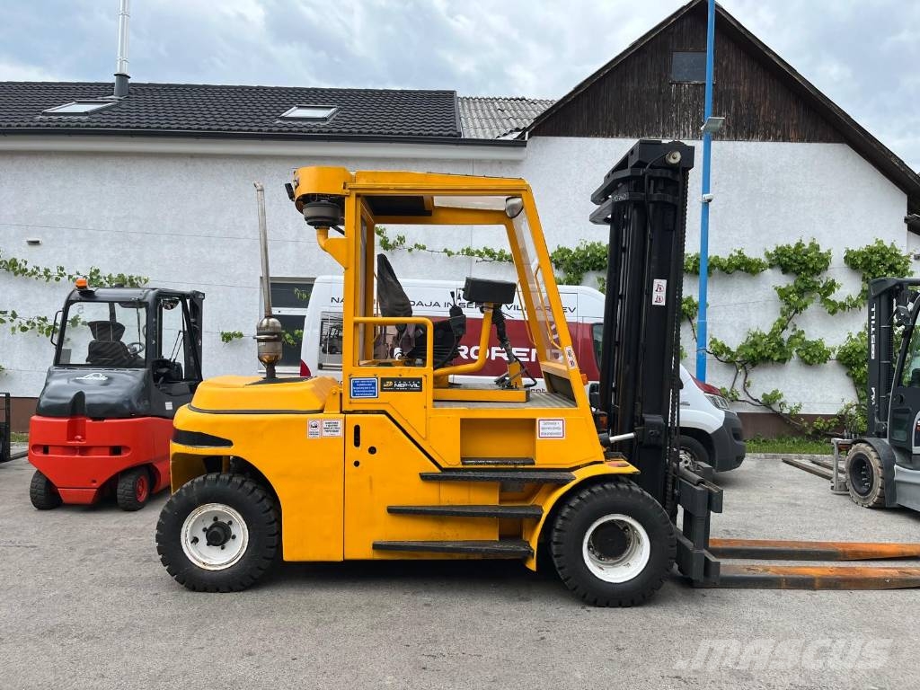 Dantruck 8.000kg - BOČNI POMIK Diesel forklifts