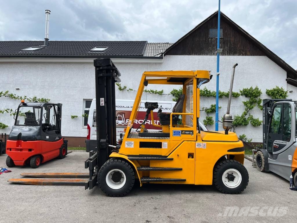 Dantruck 8.000kg - BOČNI POMIK Diesel forklifts