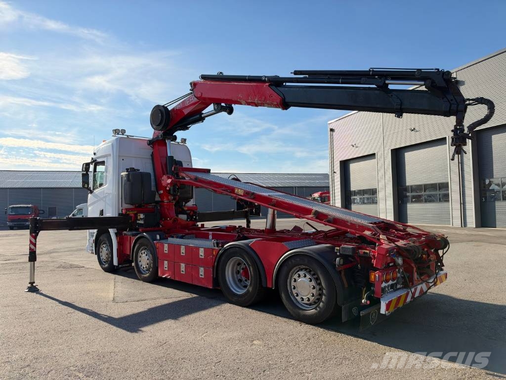 Scania R450 NGS 8x2*6 Fassi F245A Tipper / Crane Automobiliniai kranai