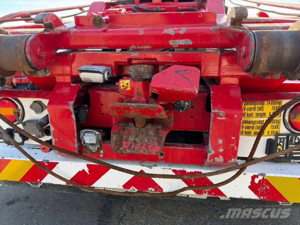 Scania R450 NGS 8x2*6 Fassi F245A Tipper / Crane Automobiliniai kranai
