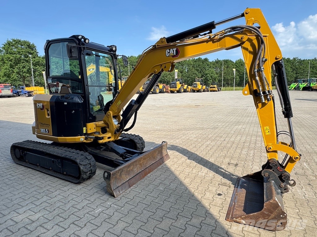 CAT 303.5 CR - A/C Mini excavators < 7t