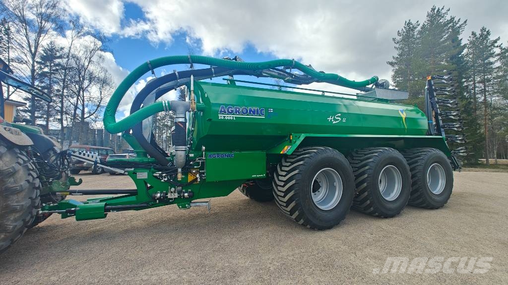 Agronic HSII 20m3 Cysterny do szlamu