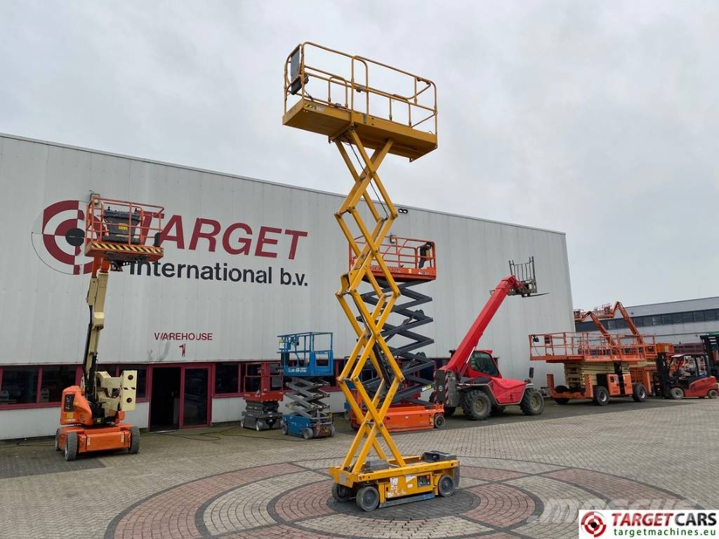 Haulotte Optimum 8 AC Electric Scissor Work Lift 777cm Scheren-Arbeitsbühnen