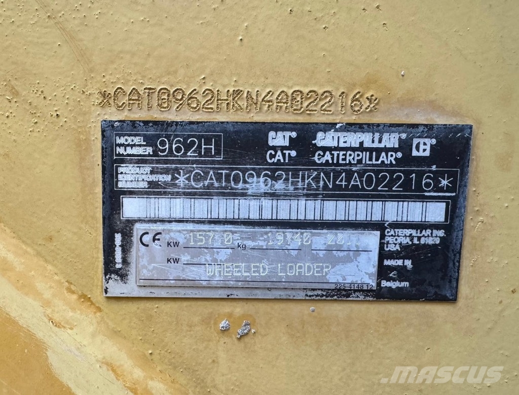 CAT 962 H Kolesni nakladalci