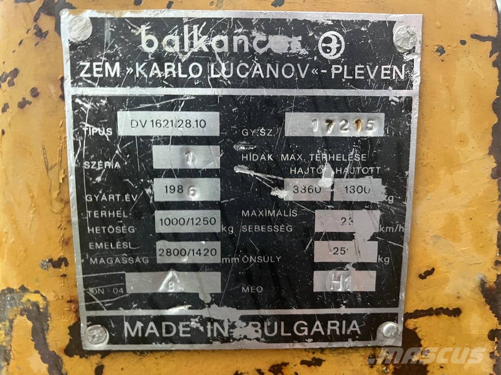 Balkancar DV1621 V-4306 INW Dízel targoncák