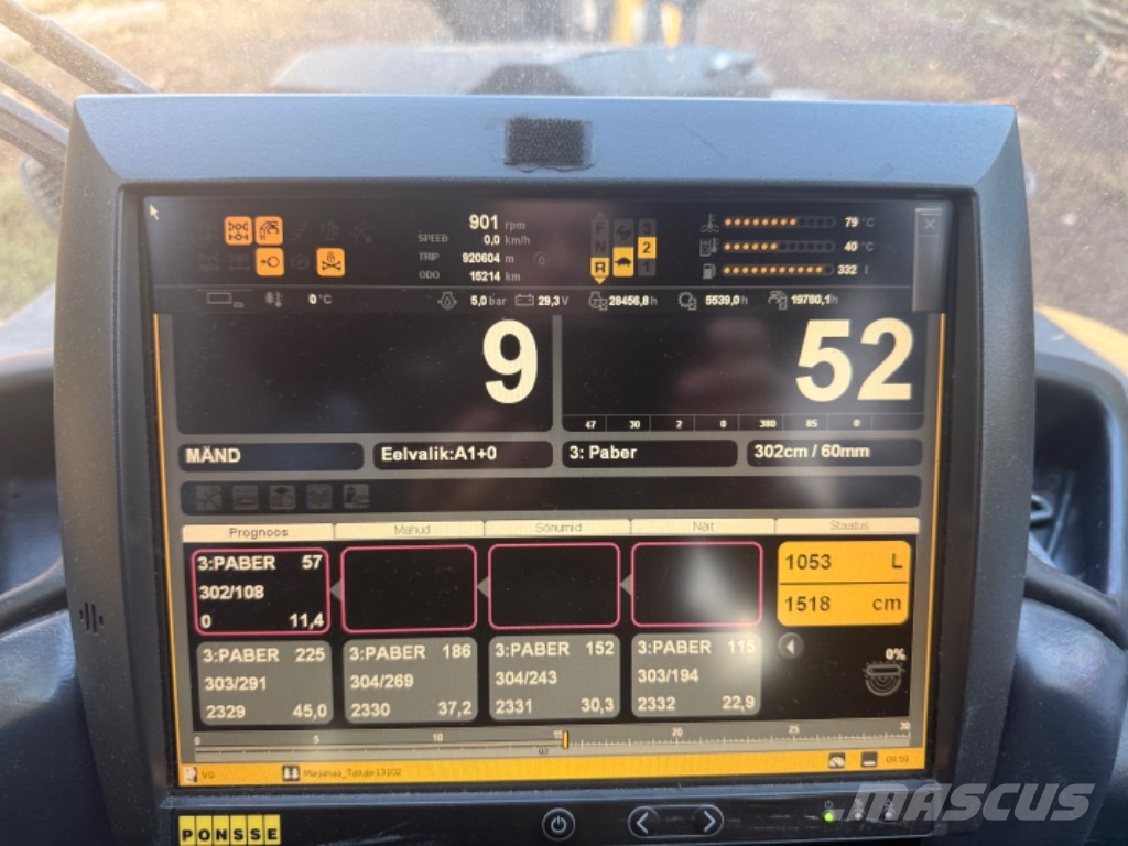 Ponsse Ergo 8W Harversteri