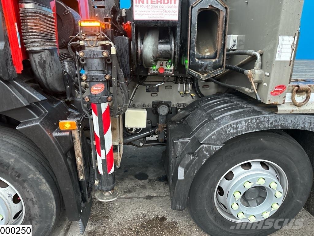 Renault C 380 EURO 6, 8x2, HIAB, Remote Tovornjaki s kesonom/platojem
