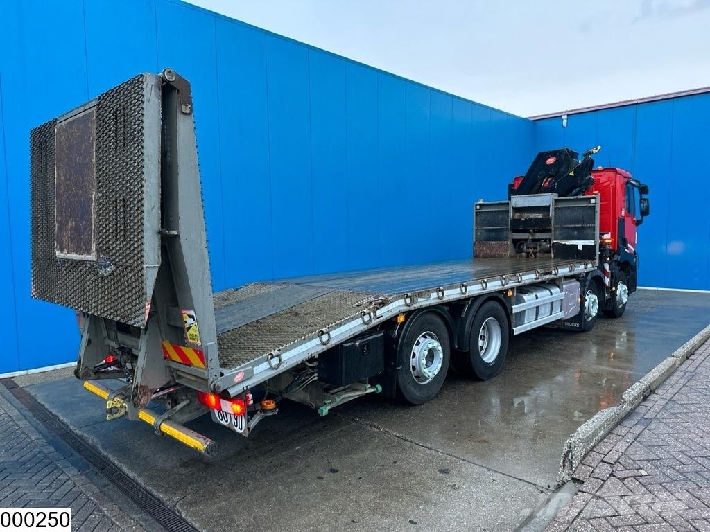 Renault C 380 EURO 6, 8x2, HIAB, Remote Tovornjaki s kesonom/platojem