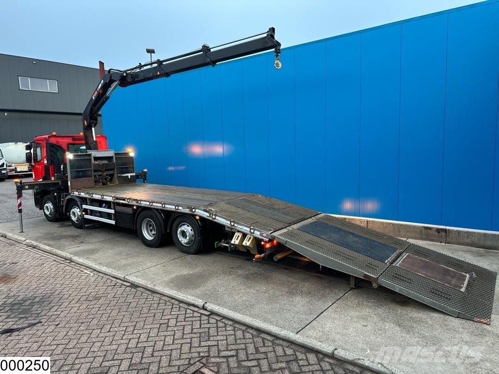 Renault C 380 EURO 6, 8x2, HIAB, Remote Tovornjaki s kesonom/platojem